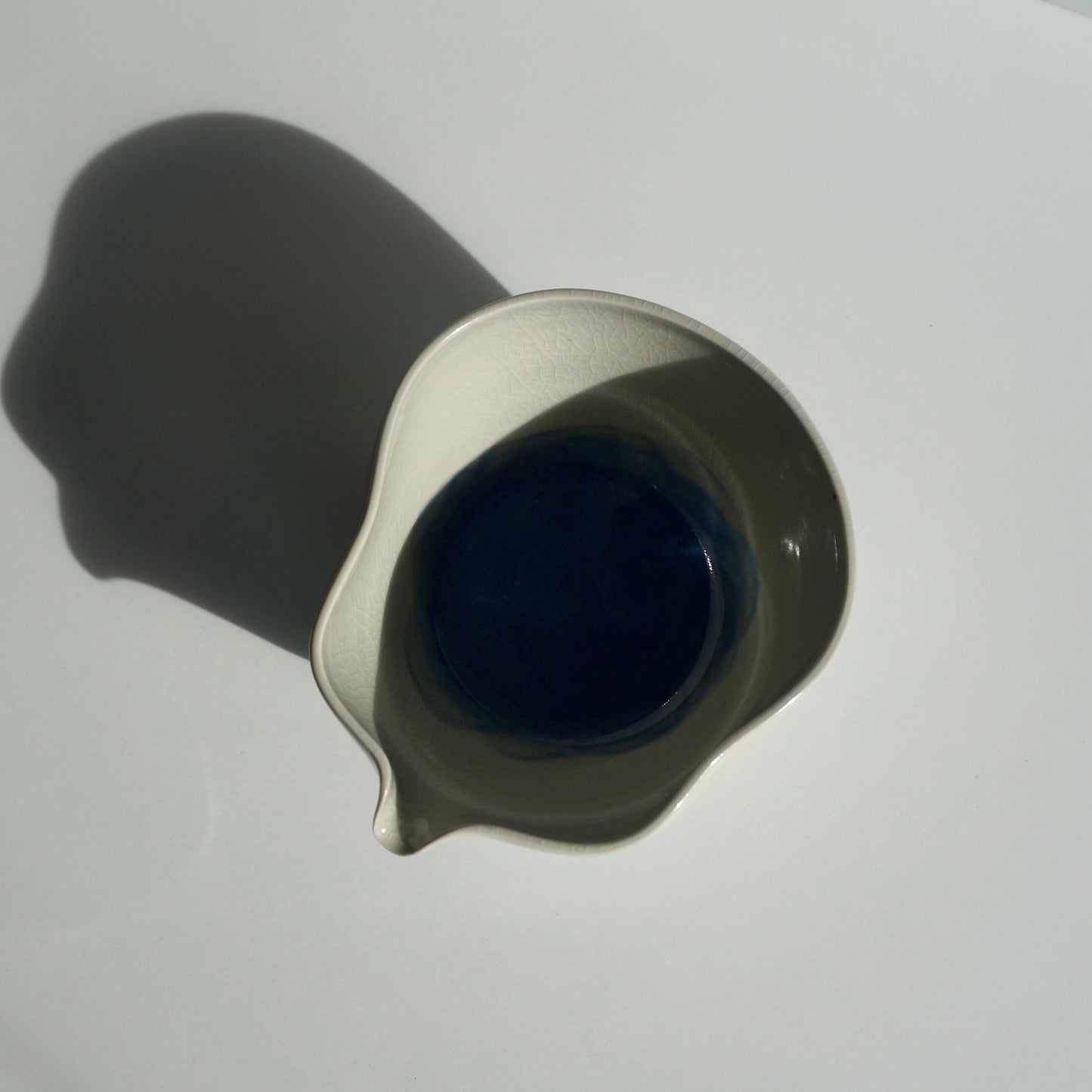 Wavy Matcha Bowl, Icy Periwinkle