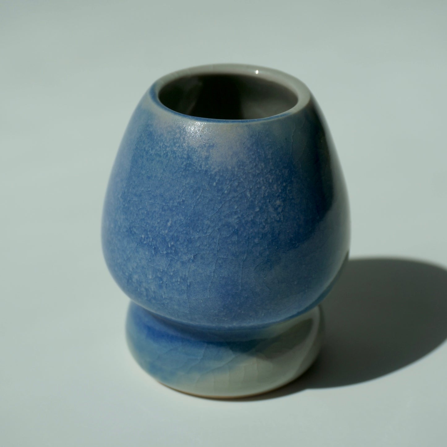 Matcha whisk holder, Icy periwinkle