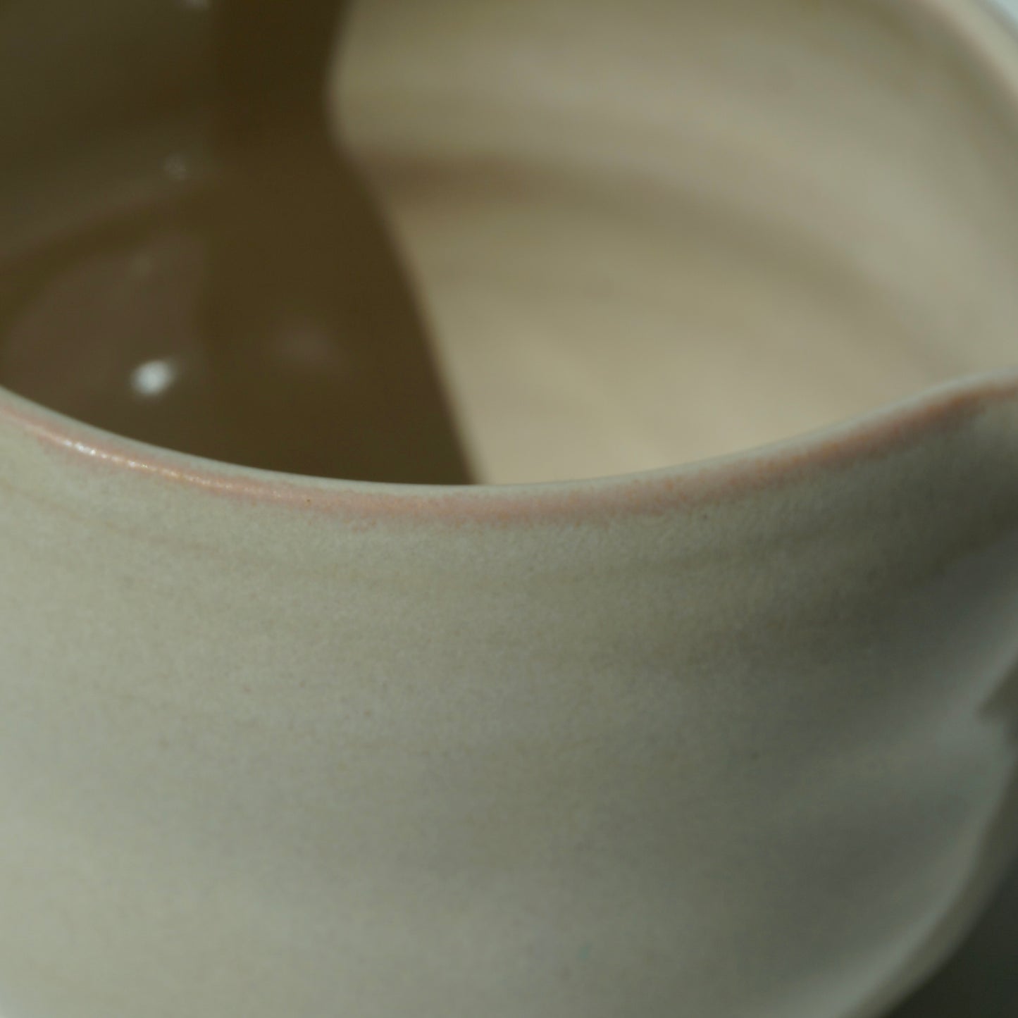 Bubble Matcha Bowl, Peach sherbet