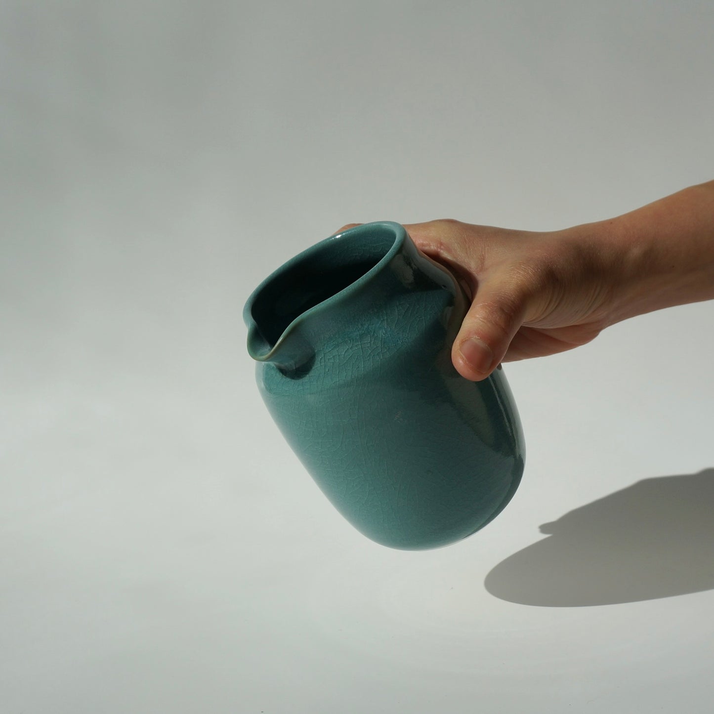 Coffee carafe, Jade crackle