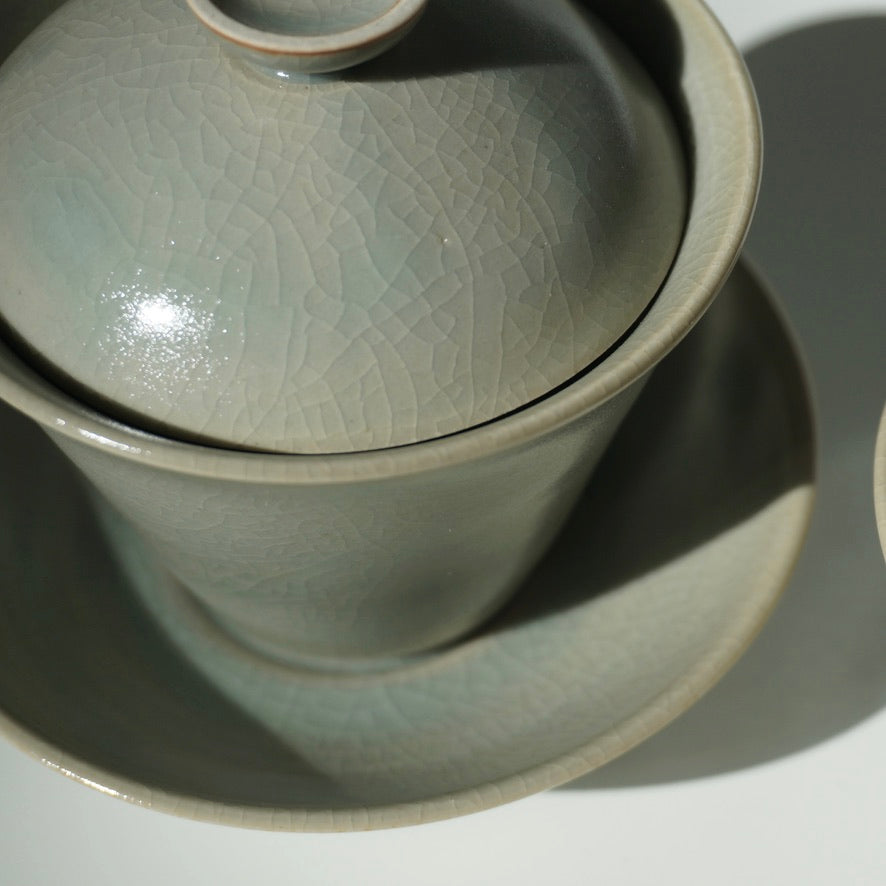 Celadon gaiwan set 01