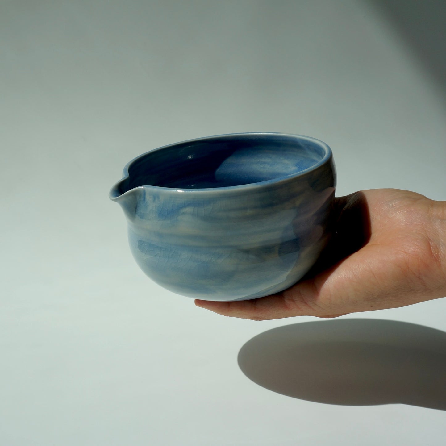 Bubble Matcha Bowl, Blue cloud