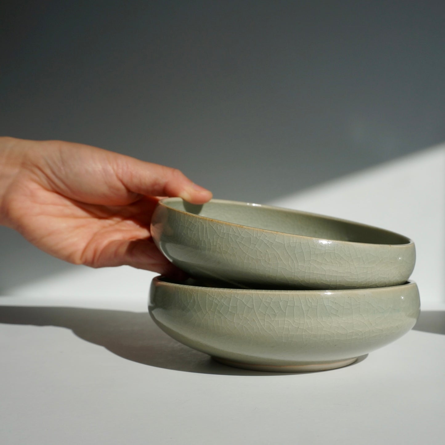 Celadon Banchan Dish, Large