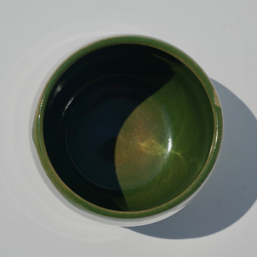 Bubble cup, Koicha/Gloss white