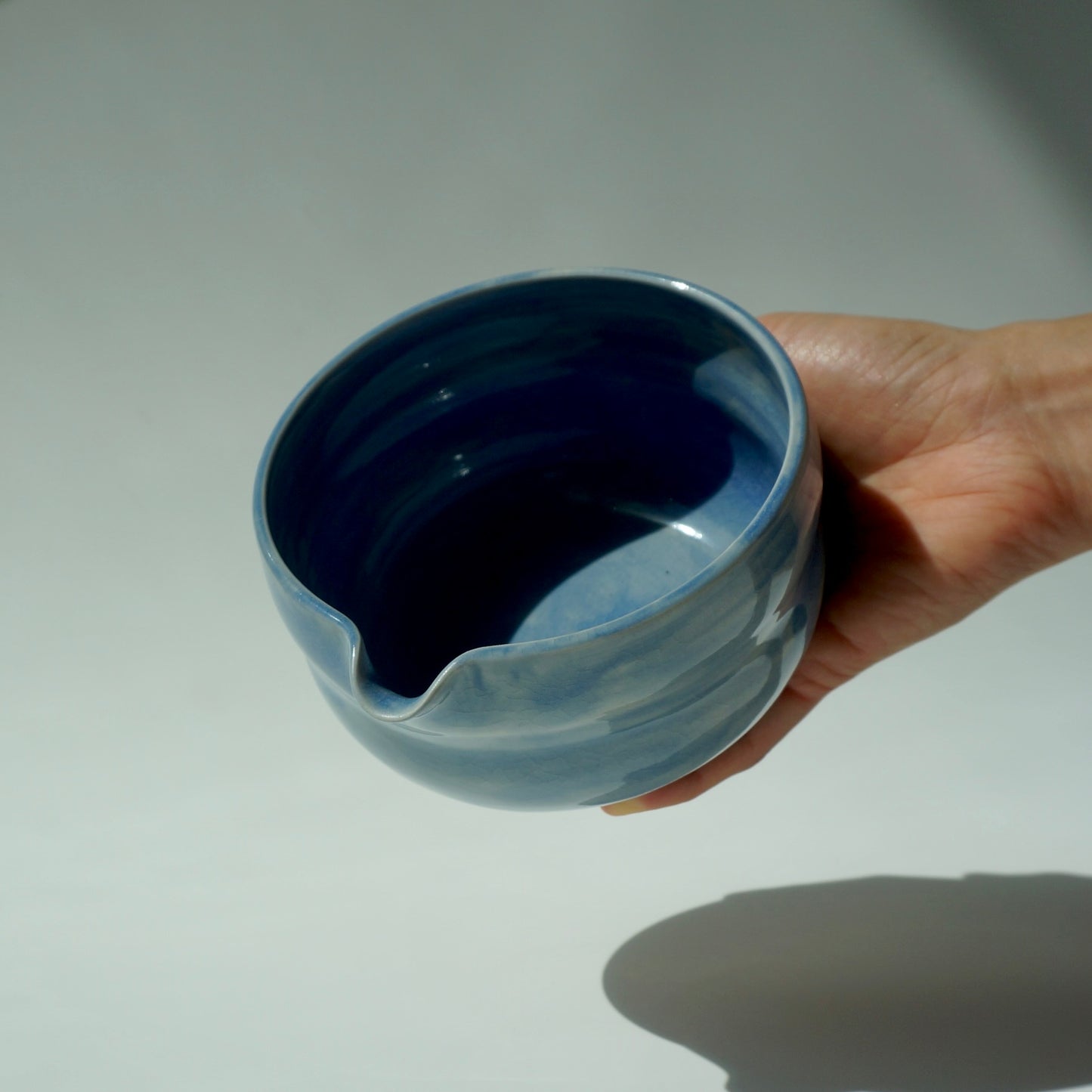 Bubble Matcha Bowl, Blue cloud