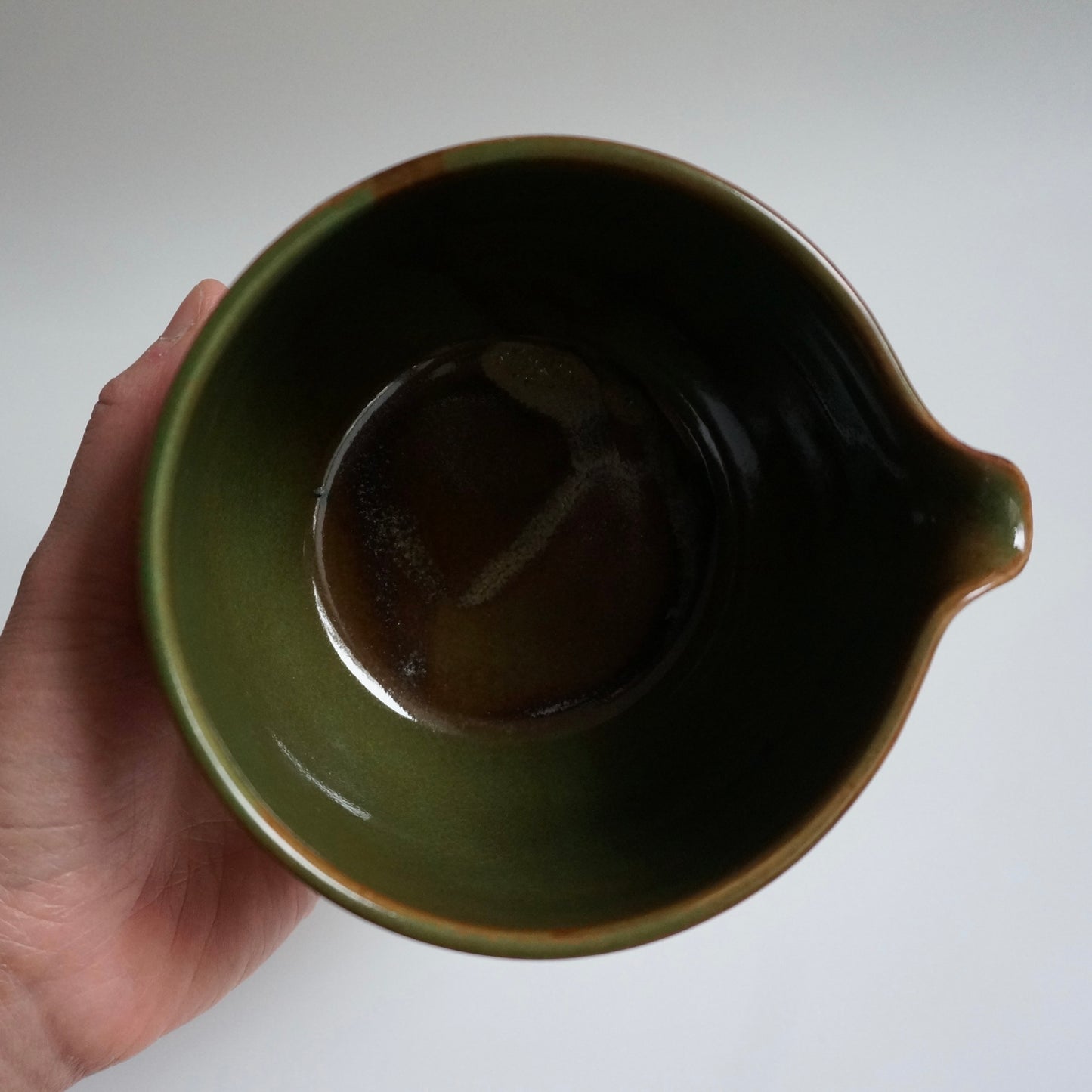 Matcha Bowl, Copper emerald