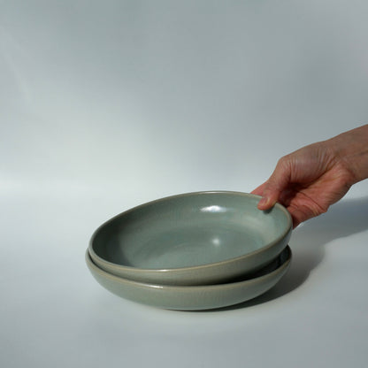 Small blate, Celadon