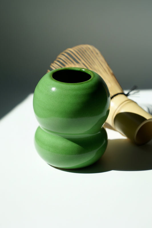 Round whisk holder, Usucha