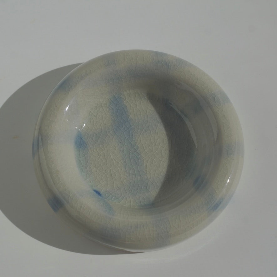 Mini bubble dish, Picnic blue