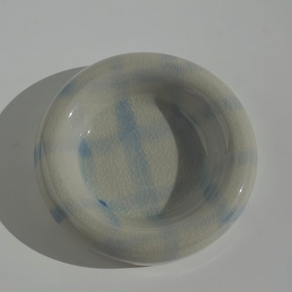 Mini bubble dish, Picnic blue