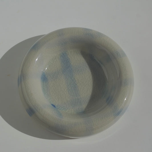 Mini bubble dish, Picnic blue