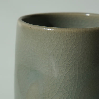 Dimple cup, Celadon