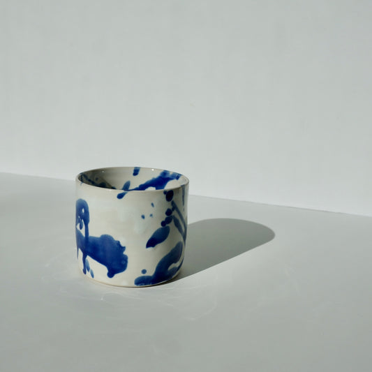 Cobalt Square Cup