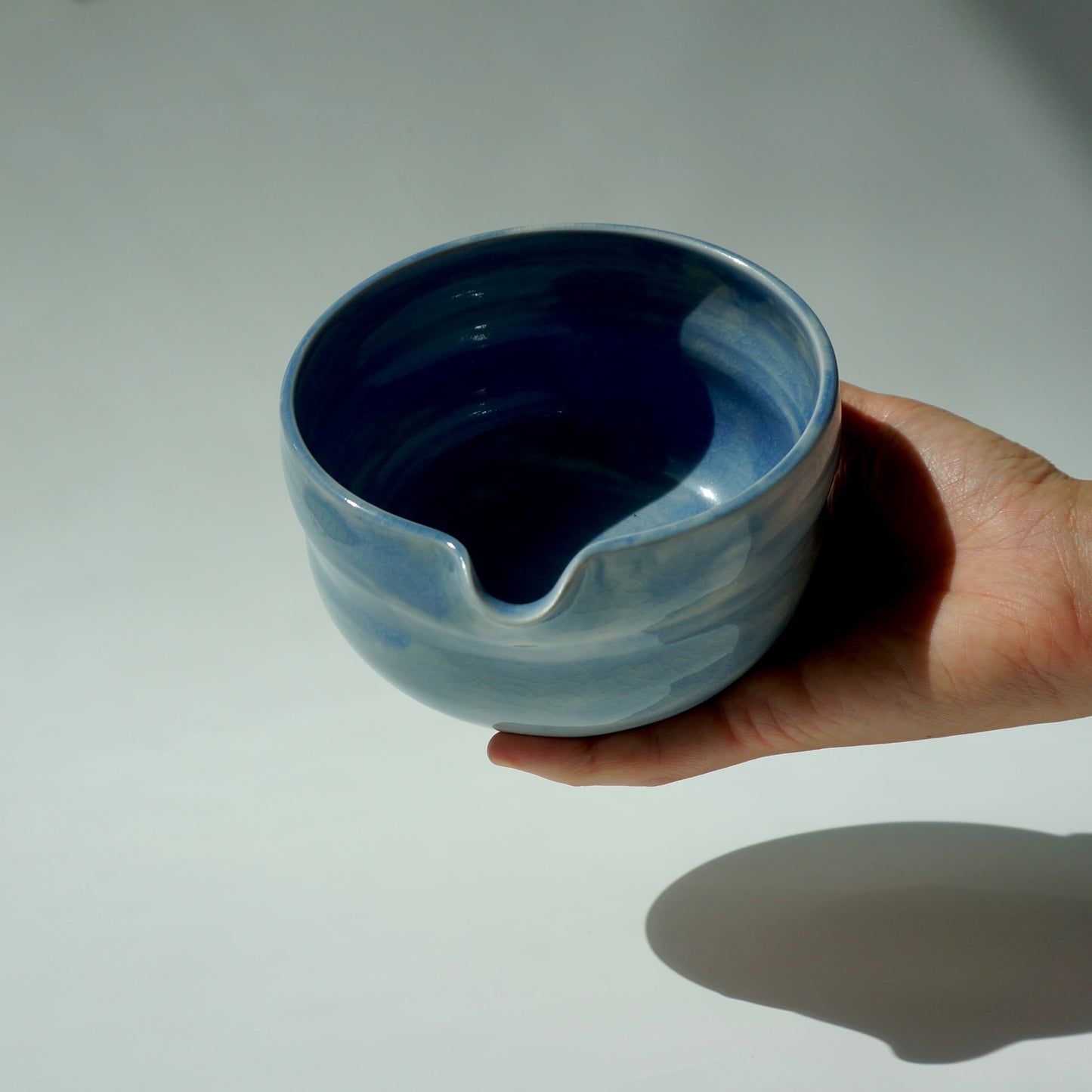 Bubble Matcha Bowl, Blue cloud