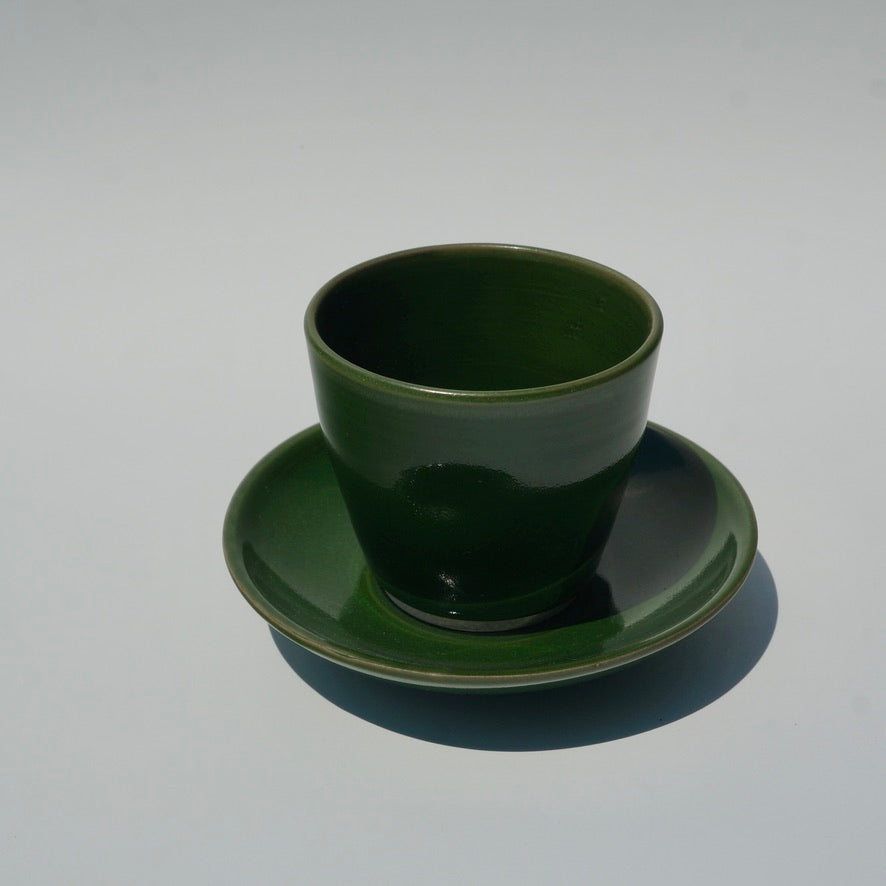 Teacup and saucer 02, Koicha