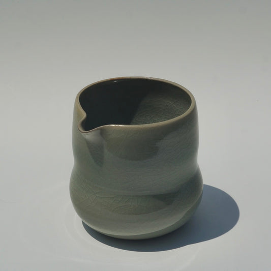 Bubble pitcher, celadon