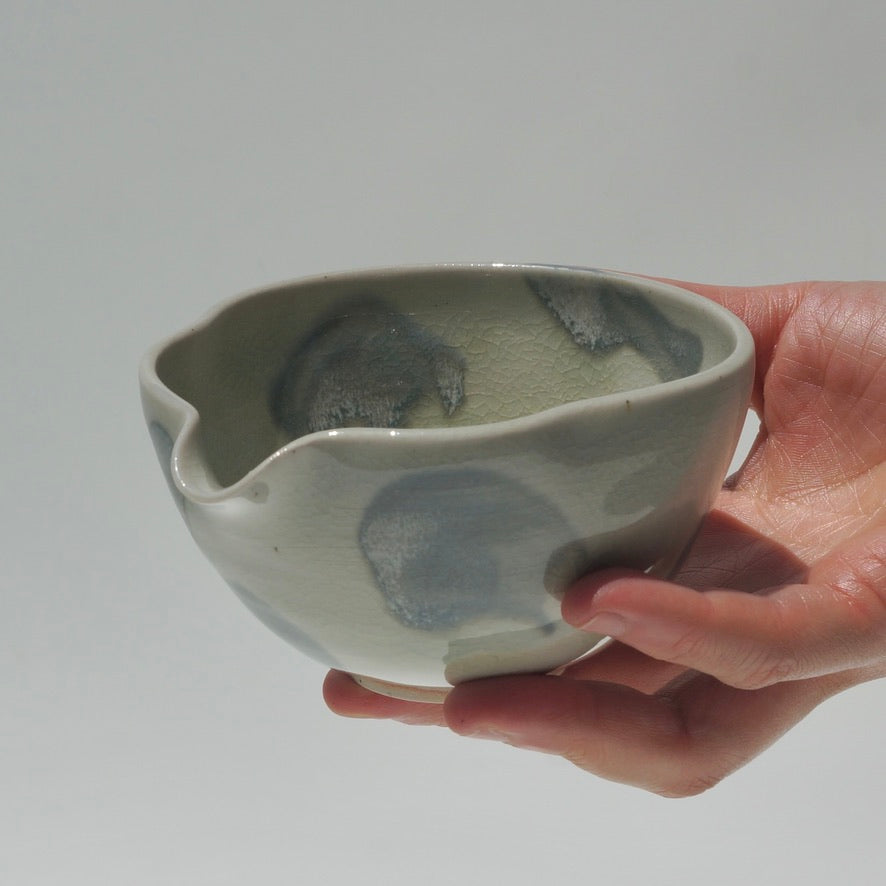 Wavy dosing cup, Icy dusk