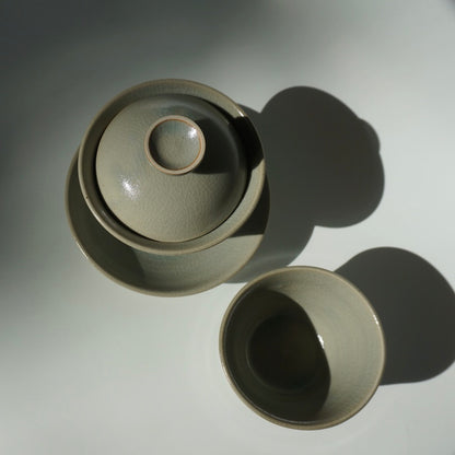 Celadon gaiwan set 02