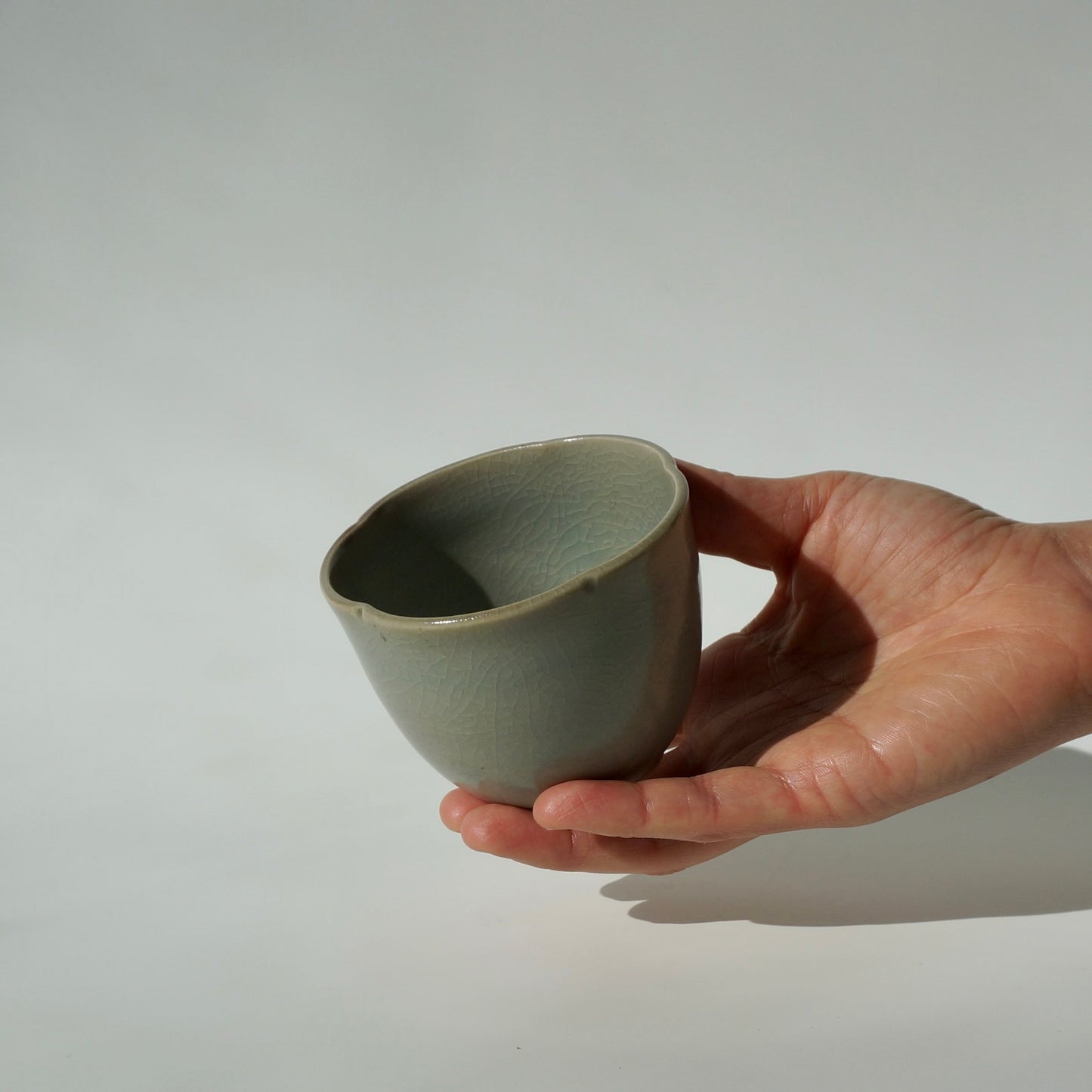 Petal Teacup, Celadon