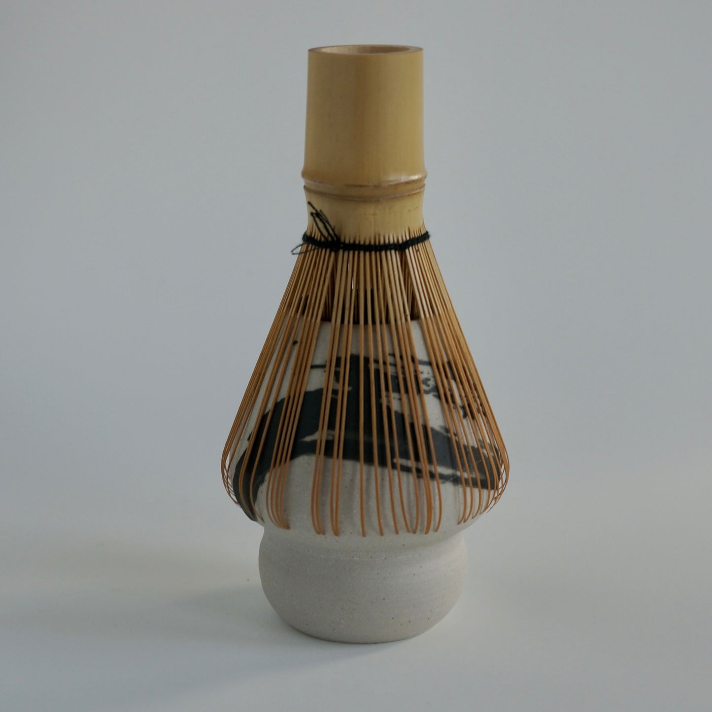 Matcha whisk holder, Hakeme satin black