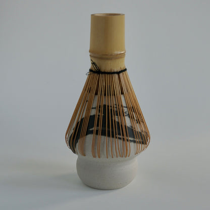 Matcha whisk holder, Hakeme satin black