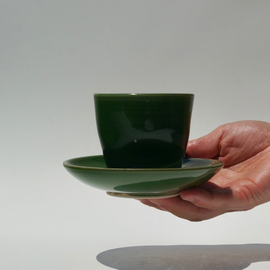 Teacup and saucer 02, Koicha