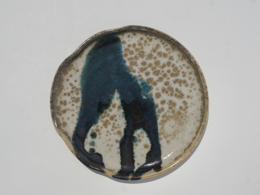 Wavy spoon rest, Shino 03