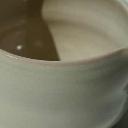 Bubble Matcha Bowl, Peach sherbet