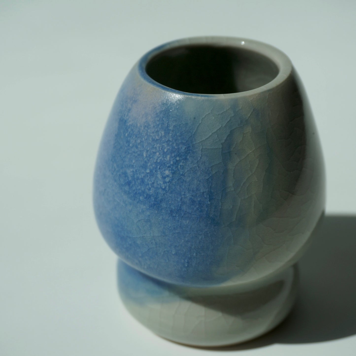 Matcha whisk holder, Icy periwinkle