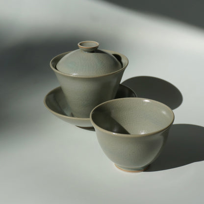 Celadon gaiwan set 01
