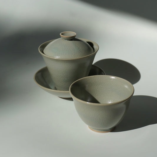 Celadon gaiwan set 01