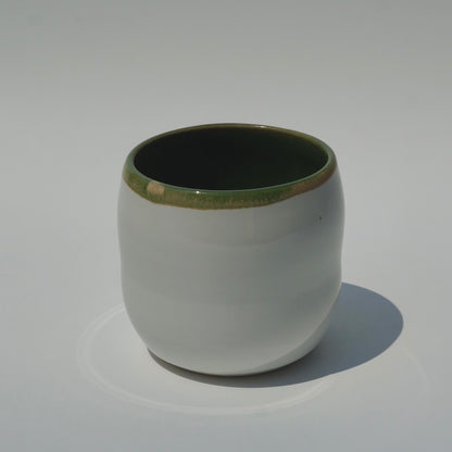Bubble cup, Koicha/Gloss white