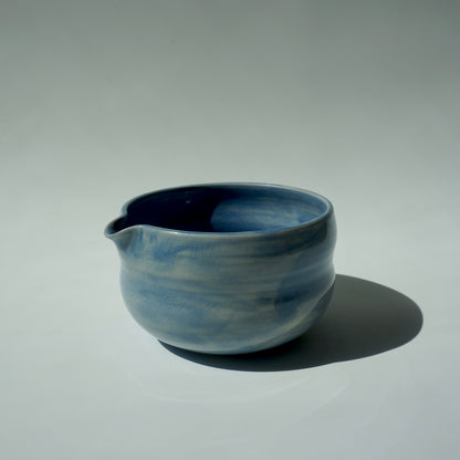 Bubble Matcha Bowl, Blue cloud