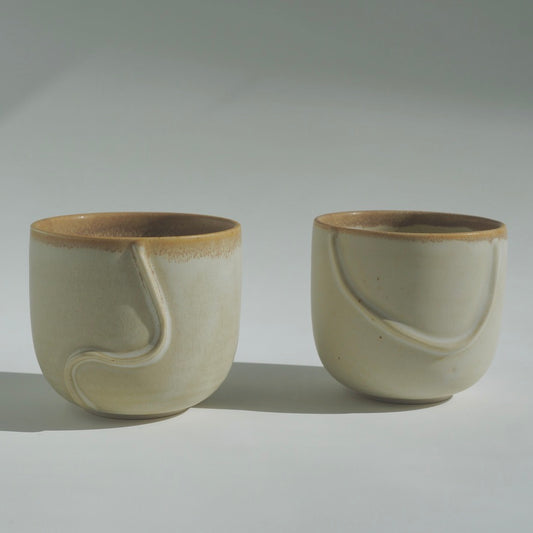 Wandering line cup, Mallow