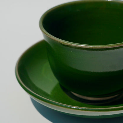 Teacup and saucer 01, Koicha