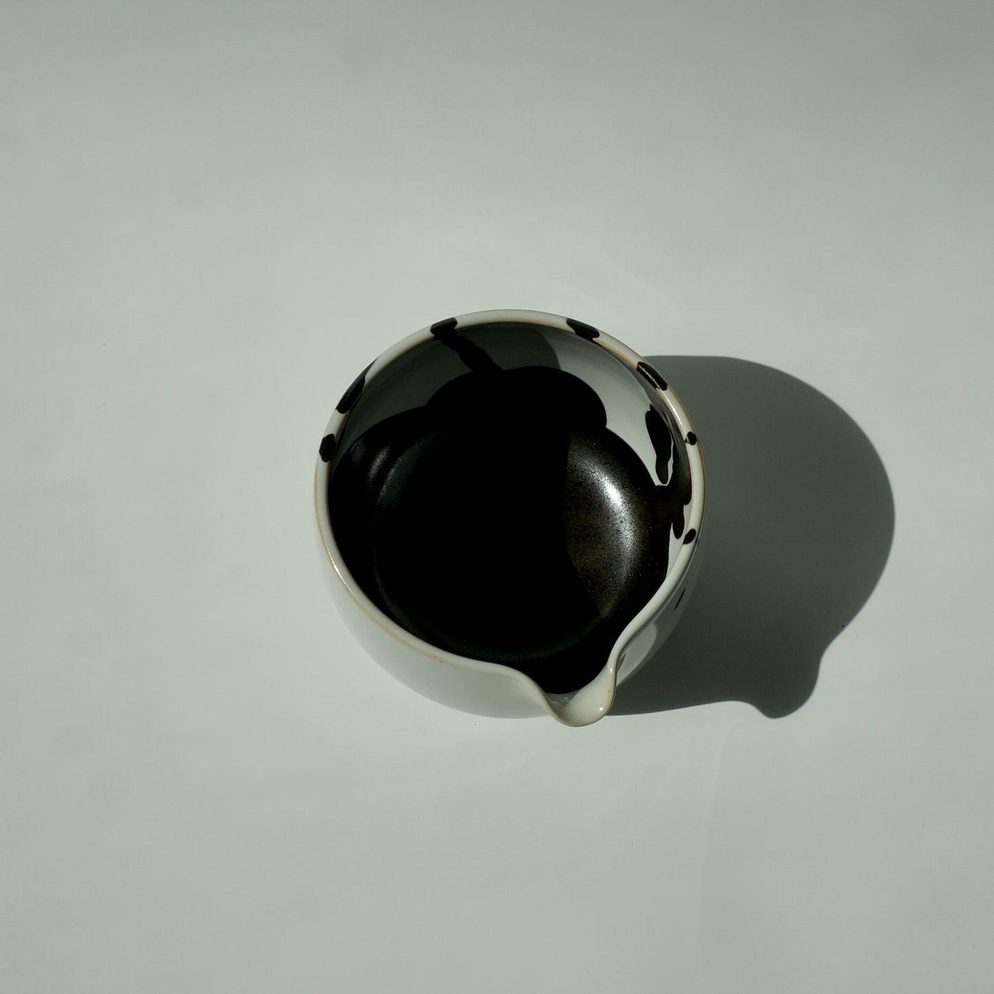 Matcha Bowl, Gloss white/onyx