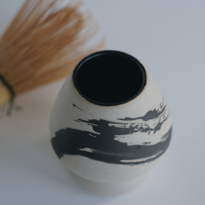 Matcha whisk holder, Hakeme satin black