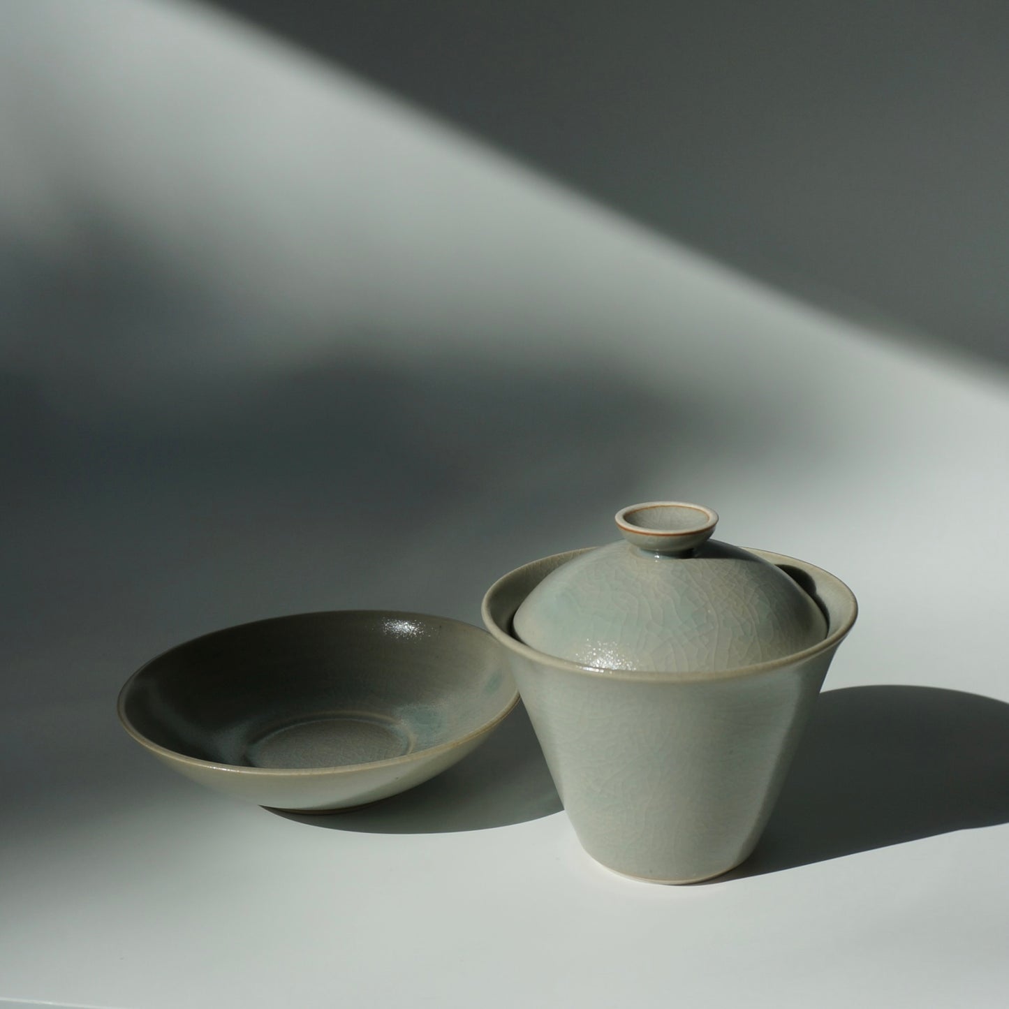 Celadon gaiwan set 01