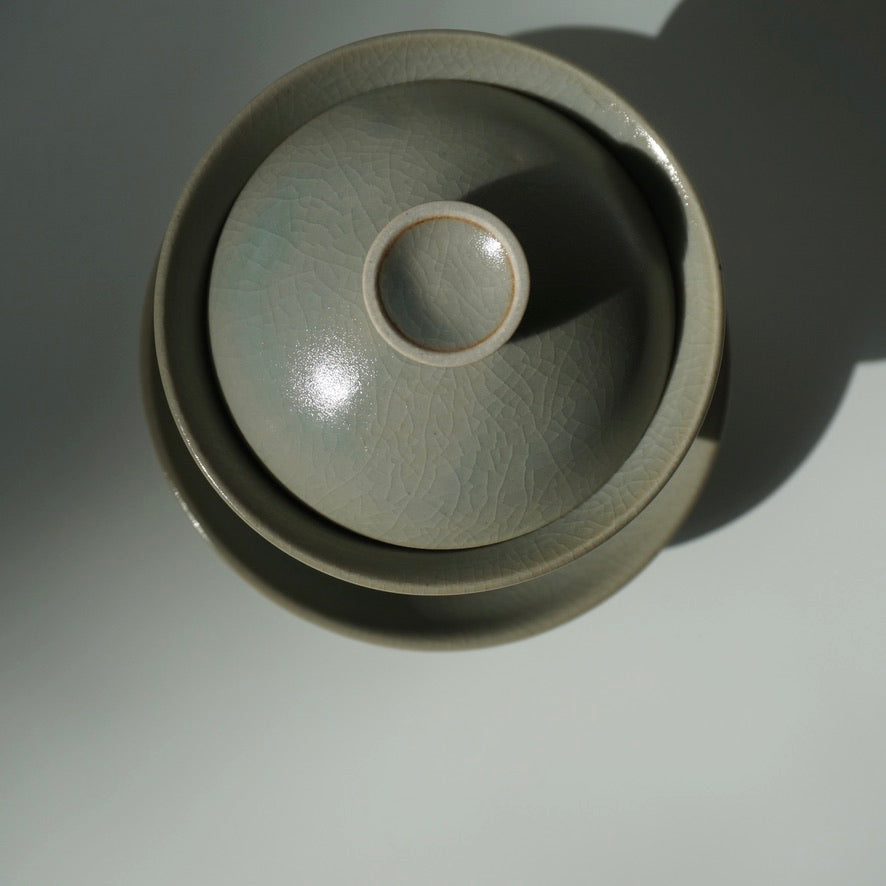 Celadon gaiwan set 01