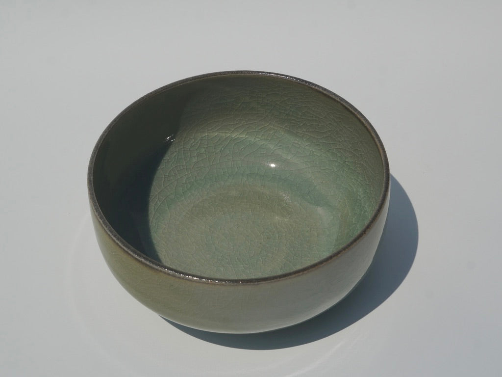 SECONDS Low bowl, Celadon