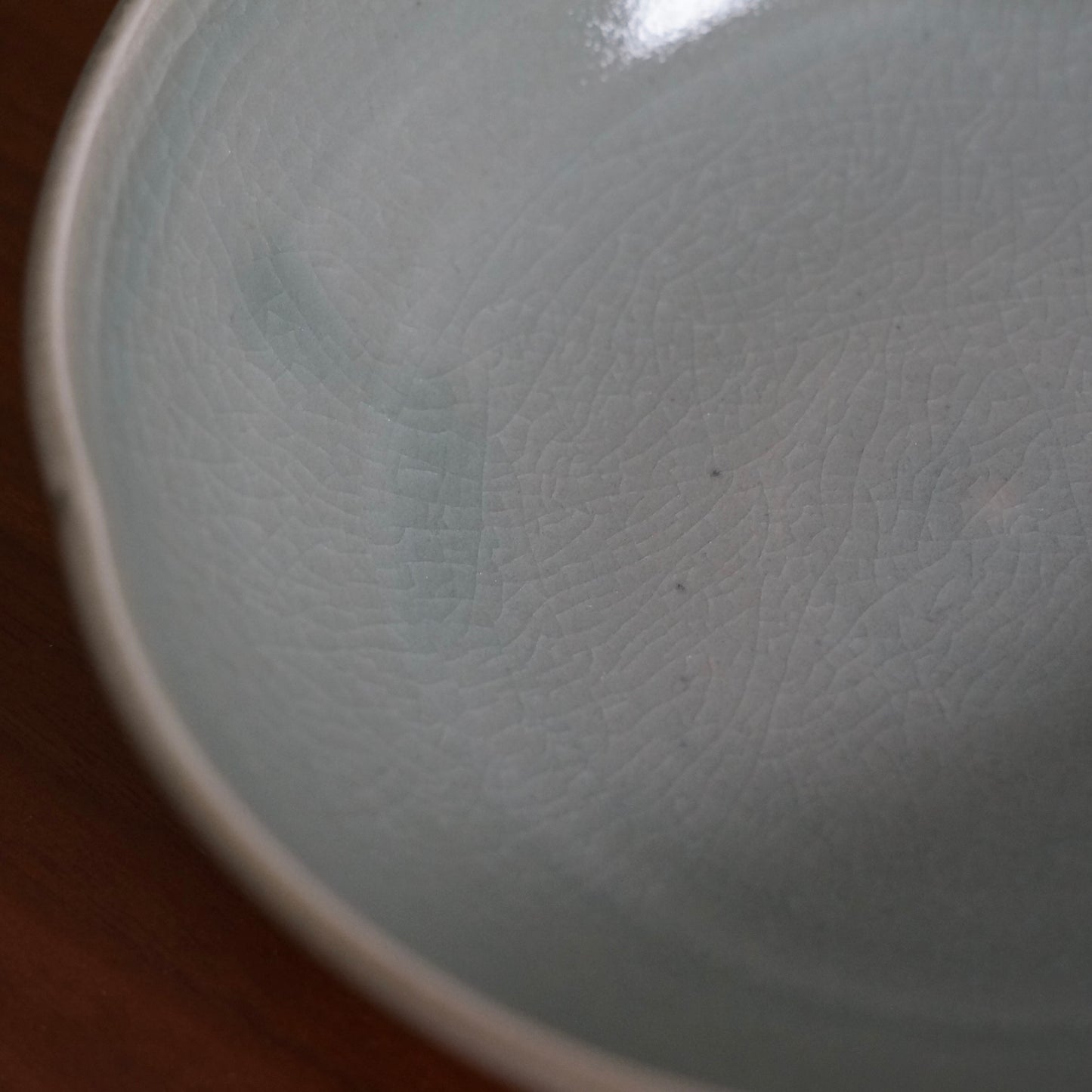 Petal bowl, celadon (MADE TO ORDER)