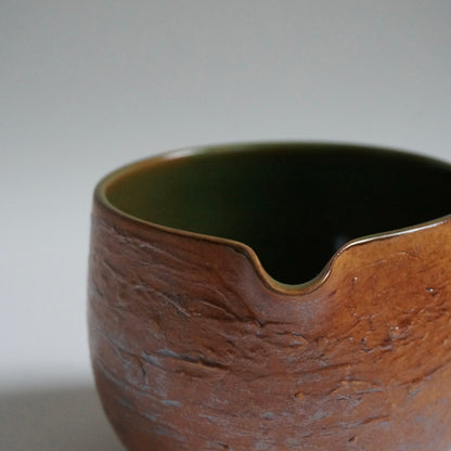 Matcha Bowl, Copper emerald