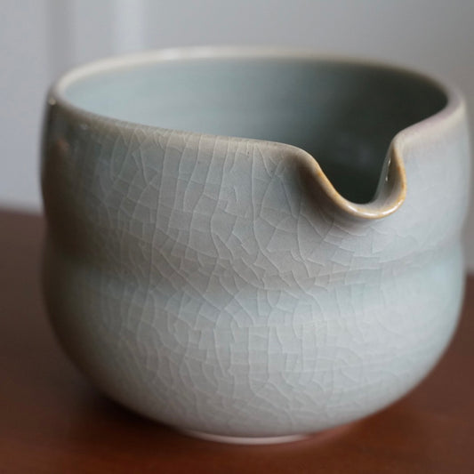 Bubble Matcha Bowl, Celadon