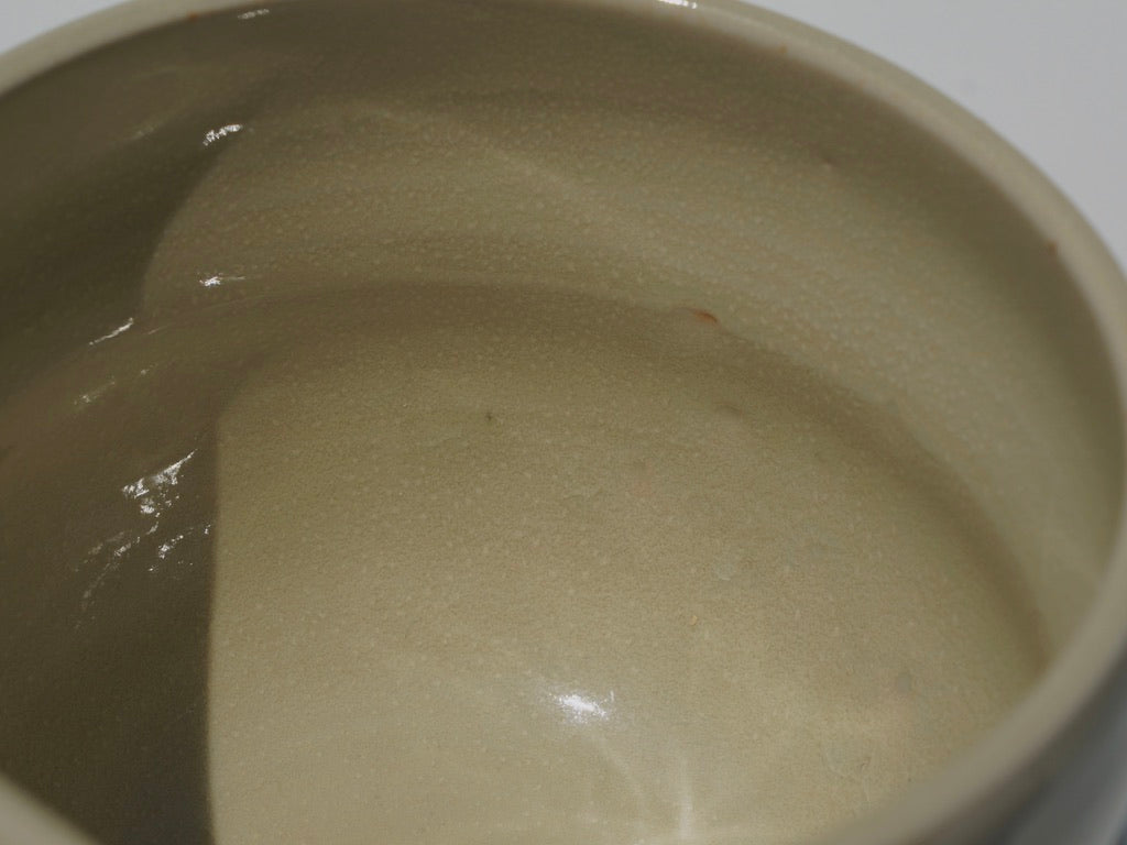 SECONDS, Bubble matcha bowl, Mottled yellow