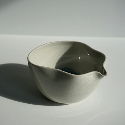 Wavy Matcha Bowl, Icy Periwinkle