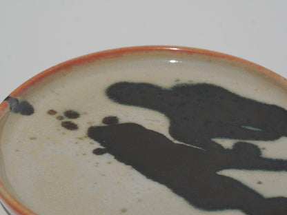 Wavy spoon rest, Shino 01