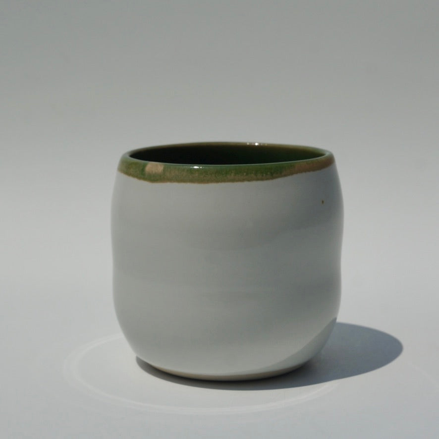 Bubble cup, Koicha/Gloss white