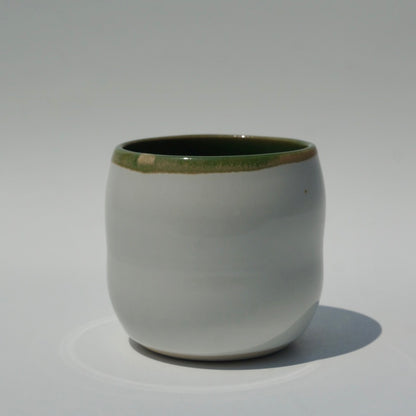 Bubble cup, Koicha/Gloss white
