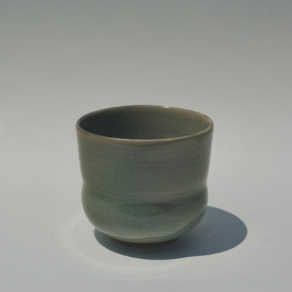 Latte bubble cup, celadon