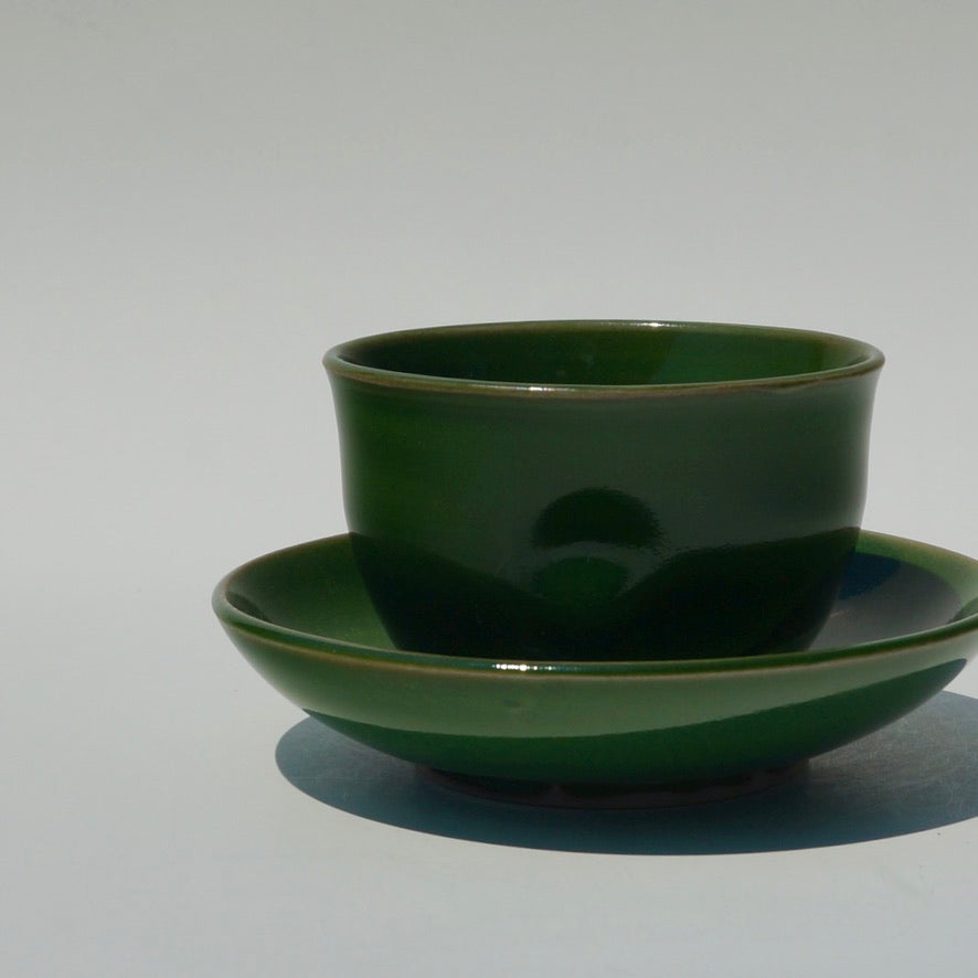Teacup and saucer 01, Koicha